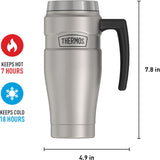 THERMOS Stainless King Vacuum-Insulated Travel Mug 16oz/470mL