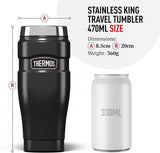 THERMOS Stainless King Vacuum-Insulated Travel Tumbler, 16oz / 450mL (SK1005)