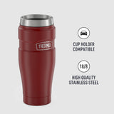 THERMOS Stainless King Vacuum-Insulated Travel Tumbler, 16oz / 450mL (SK1005)