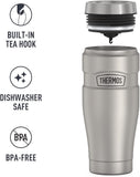 THERMOS Stainless King Vacuum-Insulated Travel Tumbler, 16oz / 450mL (SK1005)
