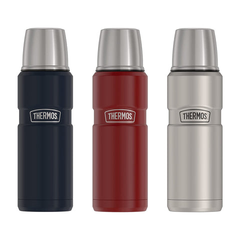 THERMOS Stainless King Vacuum-Insulated Compact Bottle, 16oz/470mL (SK2000)
