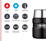 Thermos Stainless King 16oz/470mL Food Jar with Stainless Steel Folding Spoon (SK3000 Series)