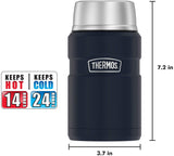 Thermos Stainless King 24oz/710mL Stainless Steel Food Jar (SK3020 Series)