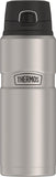 THERMOS Stainless King Vacuum-Insulated Spout Drink Bottle, 24oz/710mL (SK4000)