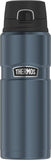 THERMOS Stainless King Vacuum-Insulated Spout Drink Bottle, 24oz/710mL (SK4000)