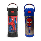 *NEW 2025* Thermos FUNtainer Stainless Steel 14oz/410mL Straw Bottle - Spiderman