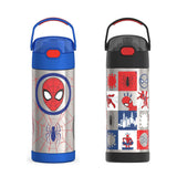 *NEW 2026* Thermos FUNtainer Stainless Steel 14oz/410mL Straw Bottle - Spiderman