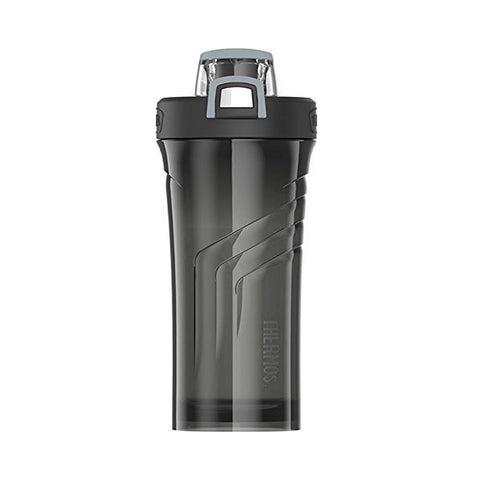 Thermos 24oz/710ml Plastic Hydration Bottle, Black