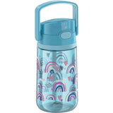 Thermos 14oz/410mL Tritan Plastic Water Bottle with Flip Up Straw and Handle (TP4351)