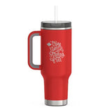 *NEW* Thermos 40oz/1.2L Stainless Steel insulated Tumbler w Lid & Straw - Canadiana True North