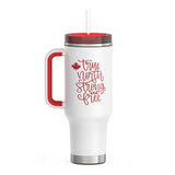 *NEW* Thermos 40oz/1.2L Stainless Steel insulated Tumbler w Lid & Straw - Canadiana True North