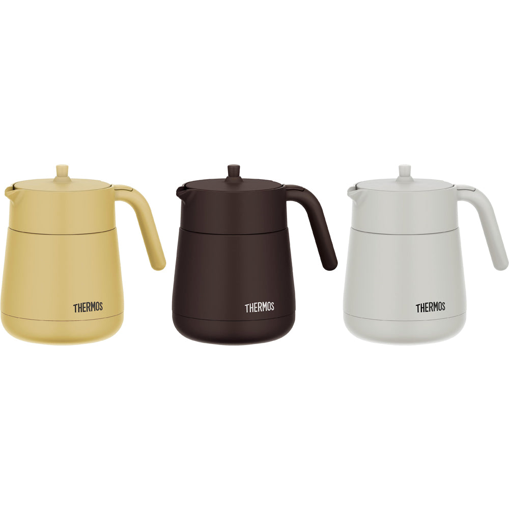 Thermos Stainless Steel Vacuum Insulated Teapot with Strainer TTE