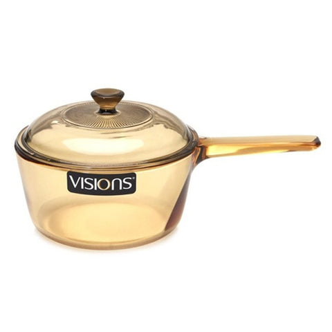 VISIONS 3.8 Litre Pyroceram Flair Cookpot with Glass Cover