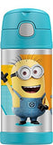 Thermos FUNtainer Stainless Steel 12oz/355mL Straw Bottle - Minions
