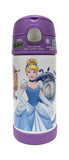 Thermos FUNtainer Stainless Steel 12oz. Straw Bottle - Disney Princess