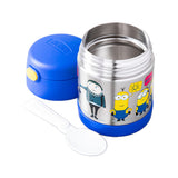 Thermos FUNtainer Stainless Steel 10oz/290mL Food Jar with Fold-able Spoon - Minions