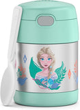 Thermos FUNtainer Stainless Steel 10oz/290mL Food Jar with Fold-able Spoon - Frozen