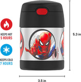 Thermos FUNtainer Stainless Steel 10oz. Food Jar with Fold-able Spoon - Spiderman