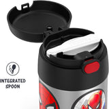 Thermos FUNtainer Stainless Steel 10oz. Food Jar with Fold-able Spoon - Spiderman