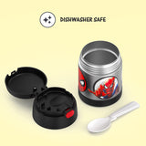 Thermos FUNtainer Stainless Steel 10oz. Food Jar with Fold-able Spoon - Spiderman
