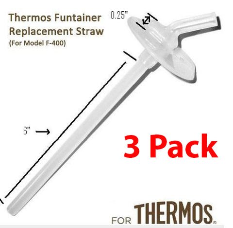 Thermos FUNtainer Replacement Straw 12 Ounce For Bottle Model Number F –  Han Star Co.