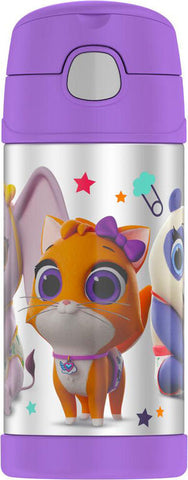 Thermos FUNtainer Stainless Steel 12oz/355mL Straw Bottle - T.O.T.S.