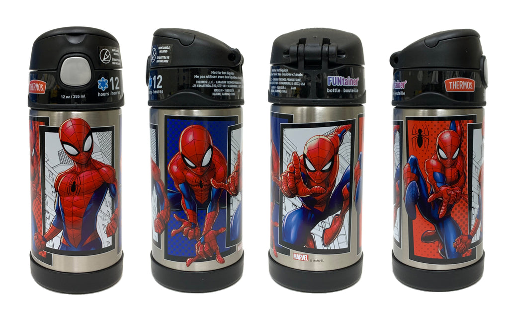 Thermos Funtainer - 12 Ounce Bottle - Spider-Man