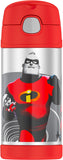 Thermos FUNtainer Stainless Steel 12oz/355mL Straw Bottle - Incredibles 2