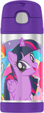 Thermos FUNtainer Stainless Steel 12oz/355mL Straw Bottle - My Little Pony