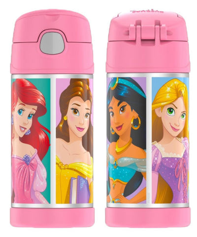 Thermos FUNtainer Disney Princess Bottle With Straw, Purple, 12 Ounces -  Bed Bath & Beyond - 20955047