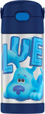 Thermos FUNtainer Stainless Steel 12oz/355mL Straw Bottle - Blue's Clue