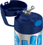 Thermos FUNtainer Stainless Steel 12oz/355mL Straw Bottle - Blue's Clue