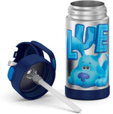 Thermos FUNtainer Stainless Steel 12oz/355mL Straw Bottle - Blue's Clue