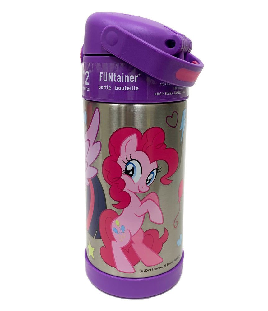 Thermos FUNtainer Stainless Steel 12oz. Straw Bottle My Little Pony