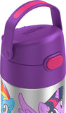 Thermos FUNtainer Stainless Steel 12oz/355mL Straw Bottle - My Little Pony