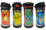 Thermos FUNtainer Stainless Steel 12oz/355mL Straw Bottle - Pokemon