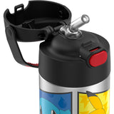 Thermos FUNtainer Stainless Steel 12oz/355mL Straw Bottle - Pokemon