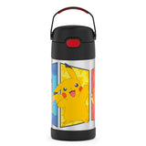 Thermos FUNtainer Stainless Steel 12oz/355mL Straw Bottle - Pokemon