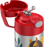 Thermos FUNtainer Stainless Steel 12oz/355mL Straw Bottle - Spirit Untamed