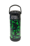 Thermos FUNtainer Stainless Steel 12oz/355mL Straw Bottle - Minecraft