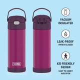 Thermos FUNtainer Stainless Steel 470mL Bottle with Spout (F41101 Series)