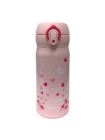 Thermos Lightweight Stainless Steel Vacuum Insulated Tumbler, Hearts (JNL Pattern Series)