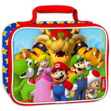 Thermos Brand Lunch Bag with Liner, Mario Brothers