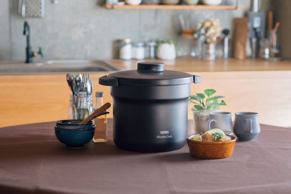 Thermos Brand Shuttle Chef 4.3L Stainless Steel Thermal Cooker (KBJ-45 ...