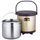 Thermos Brand 4.5L Stainless Steel Carry Out Shuttle Chef Thermal Cooker (RPC 4500)
