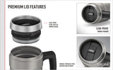 Thermos Stainless King 16oz/470mL Coffee Desk Mug (SK1600 Series)