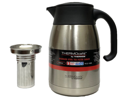 Thermos Thermocafe 1.0L Stainless Steel Tea Filter Carafe (TFC2-1000)